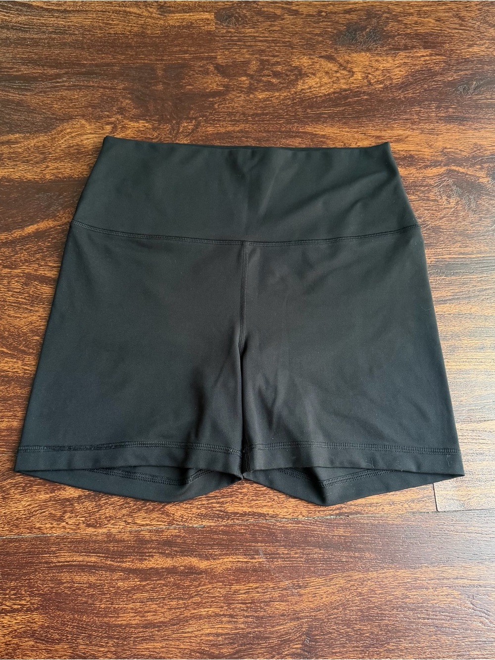 Yogalicious Black High-Waist Bike Shorts